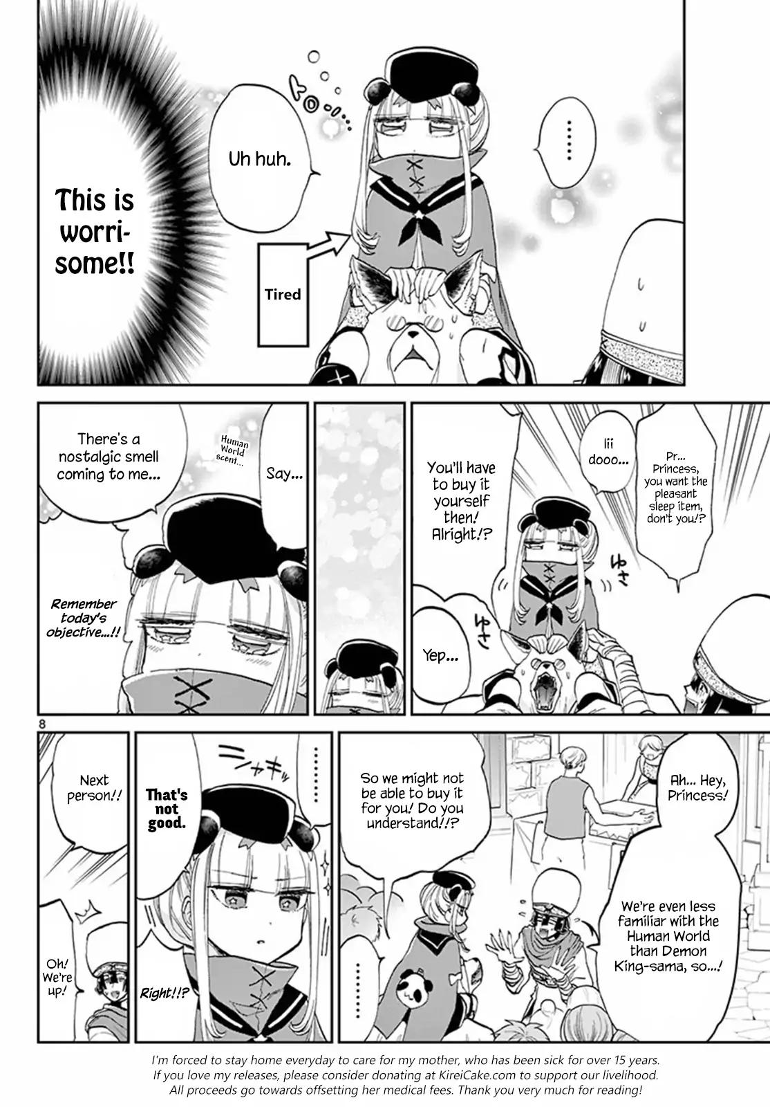 Maou-jou de Oyasumi Chapter 67 - Page 8