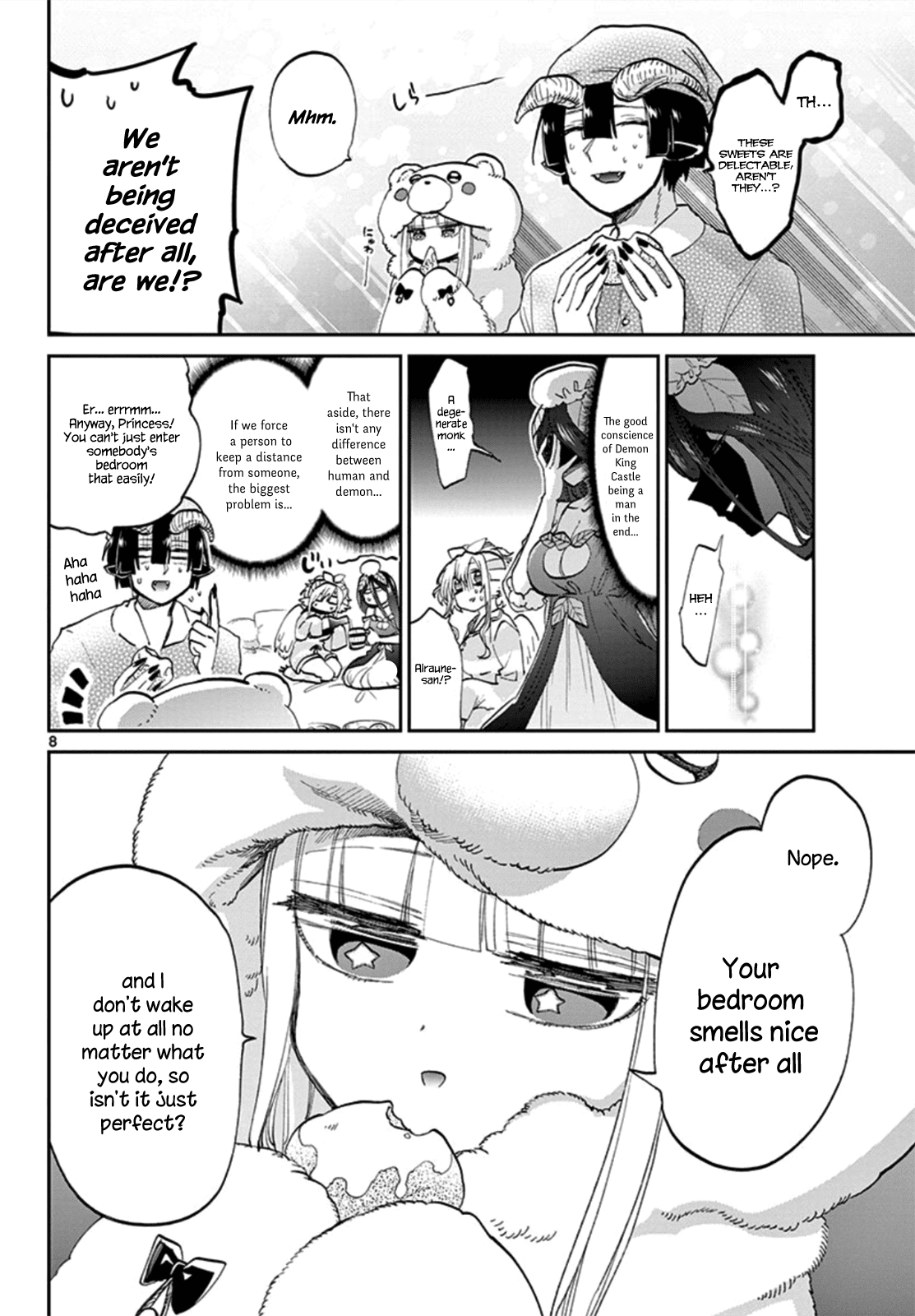 Maou-jou de Oyasumi Chapter 71 - Page 8