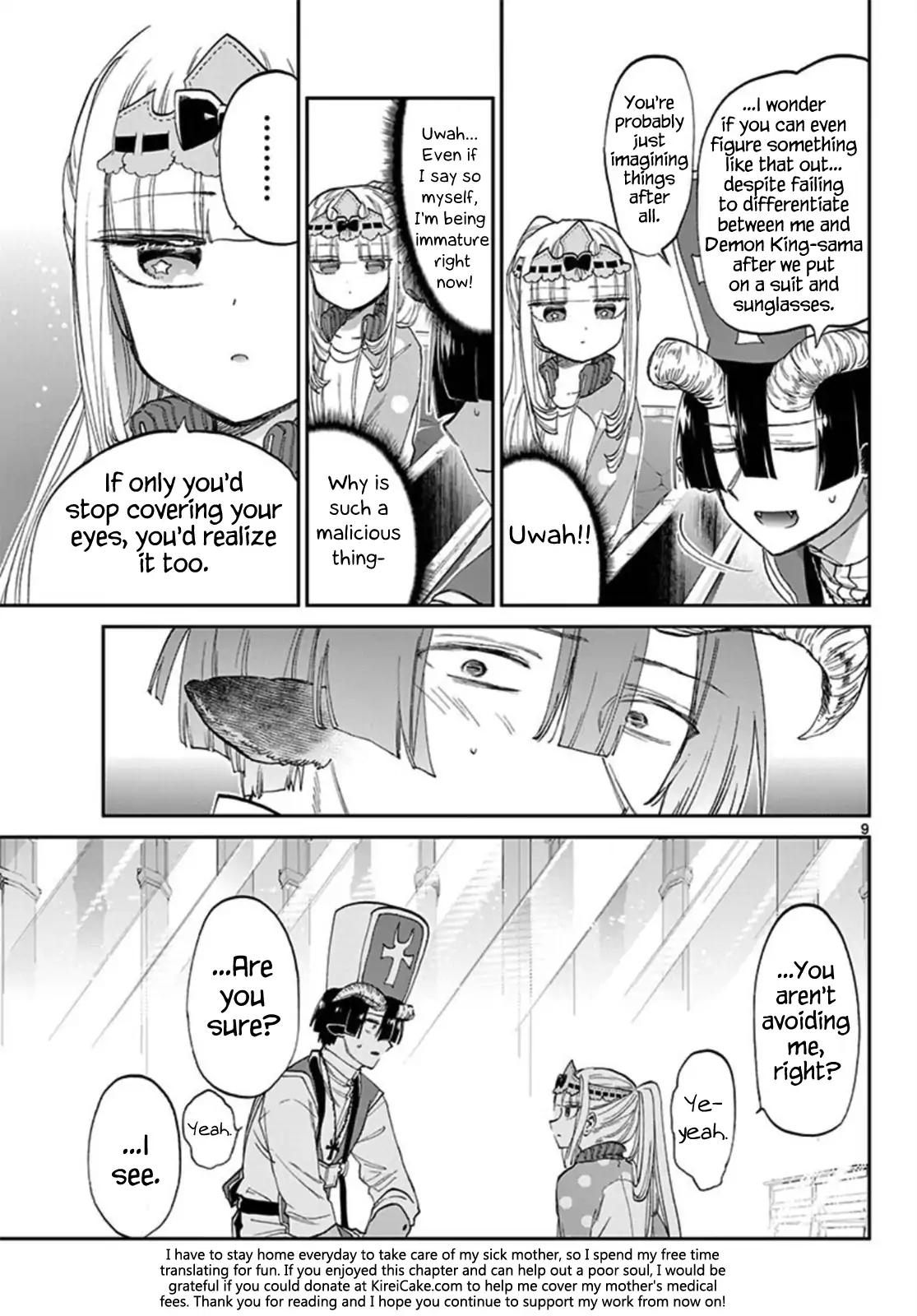Maou-jou de Oyasumi Chapter 79 - Page 9