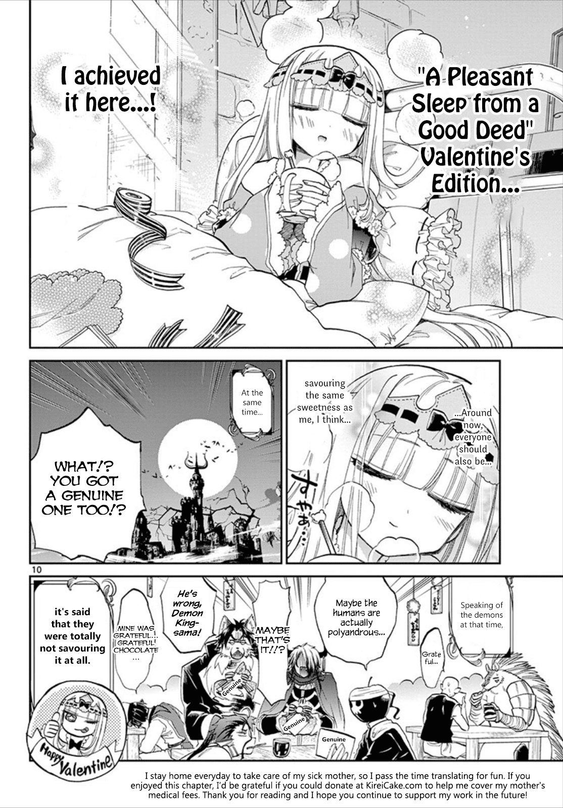 Maou-jou de Oyasumi Chapter 88 - Page 10