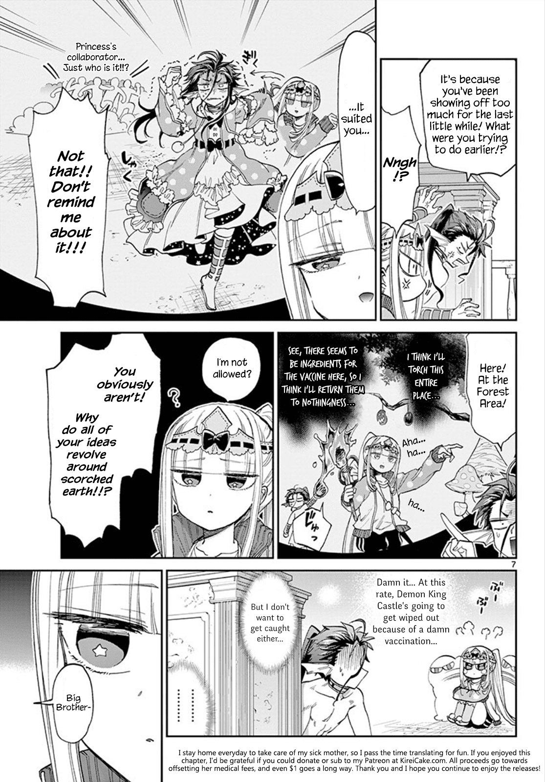 Maou-jou de Oyasumi Chapter 90 - Page 7
