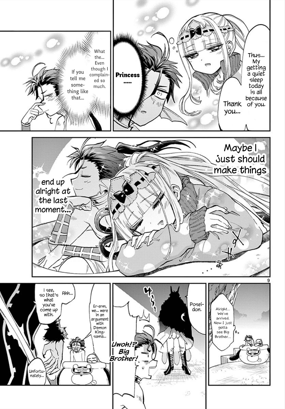 Maou-jou de Oyasumi Chapter 90 - Page 9