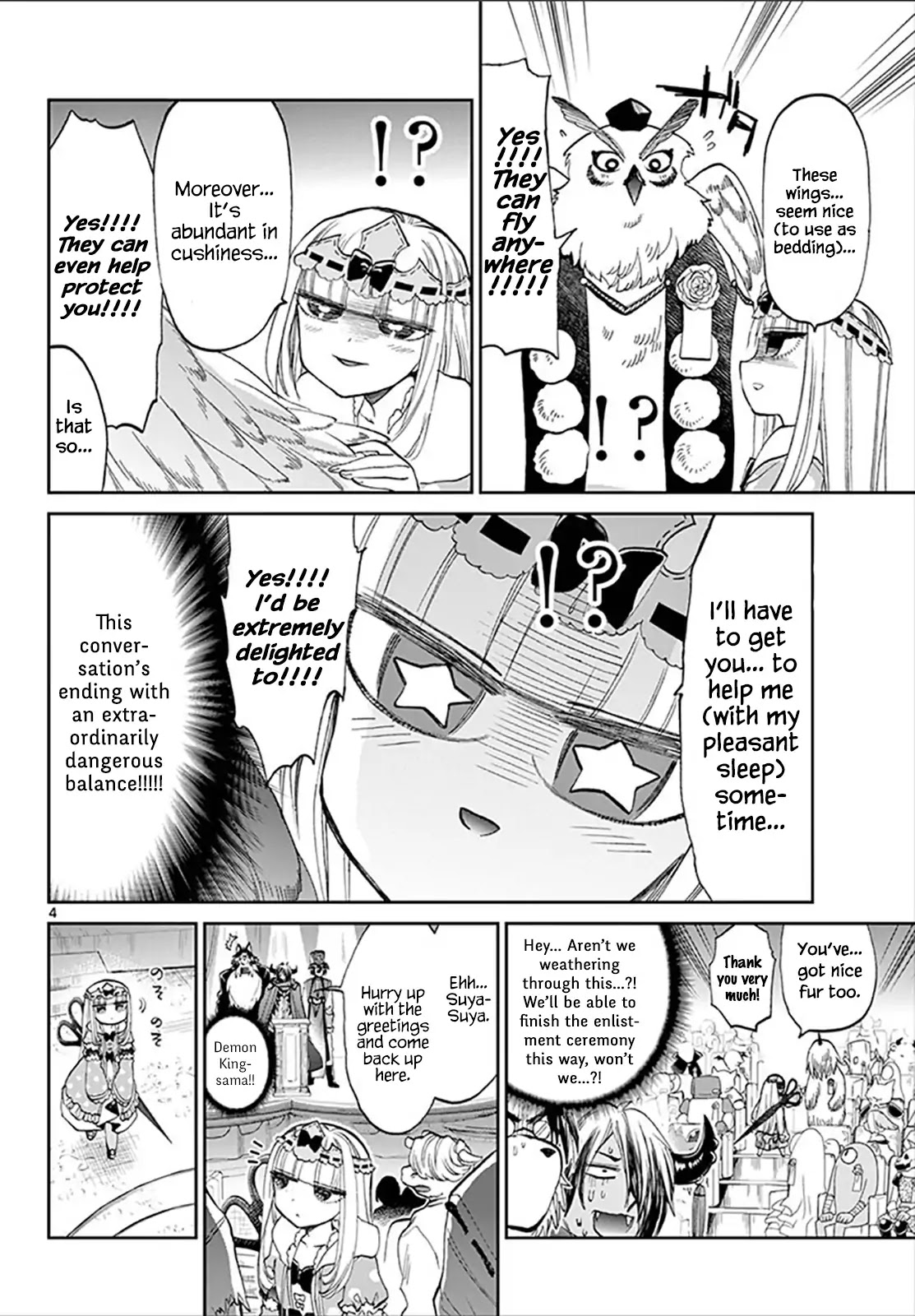Maou-jou de Oyasumi Chapter 95 - Page 4