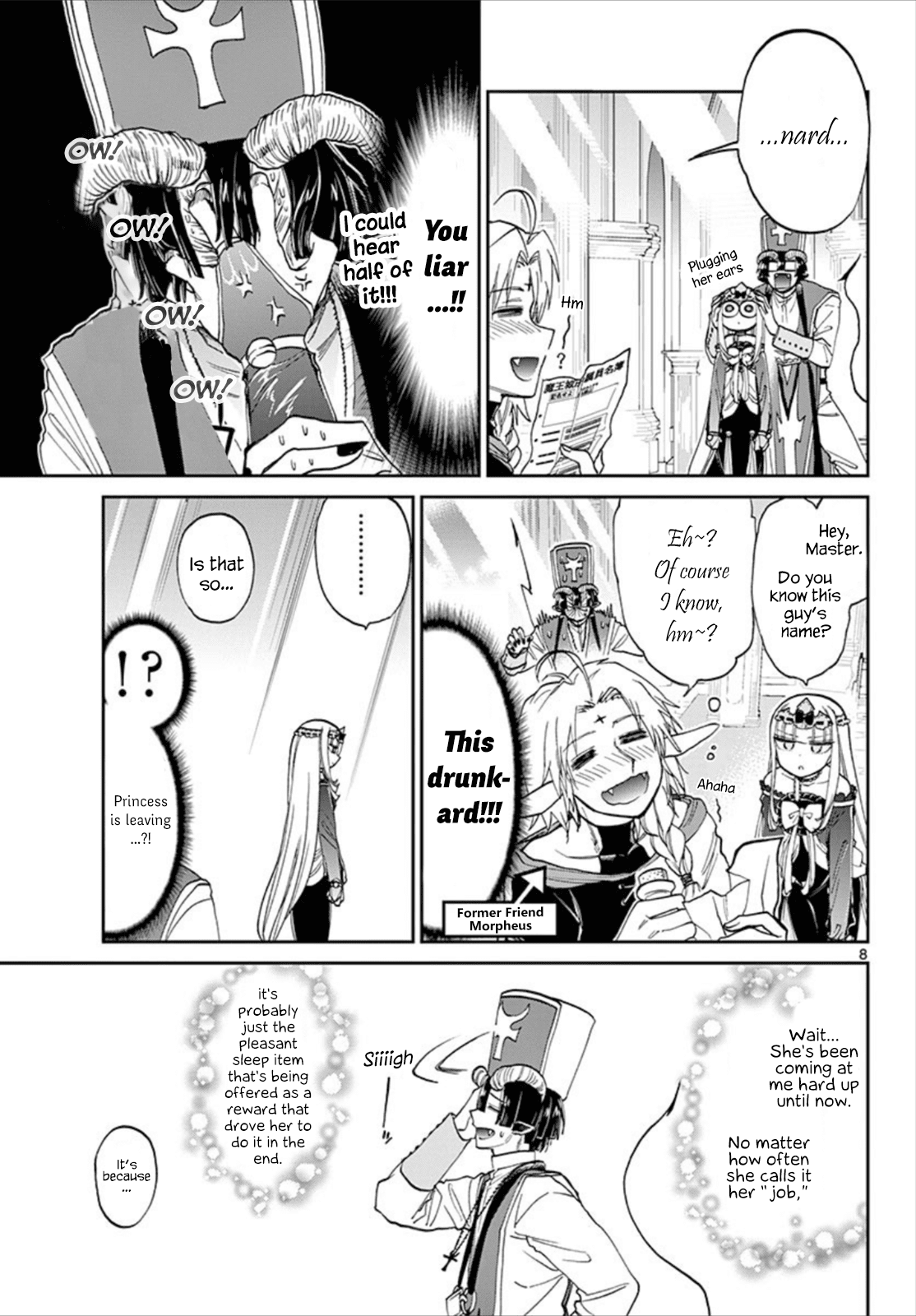 Maou-jou de Oyasumi Chapter 96 - Page 8