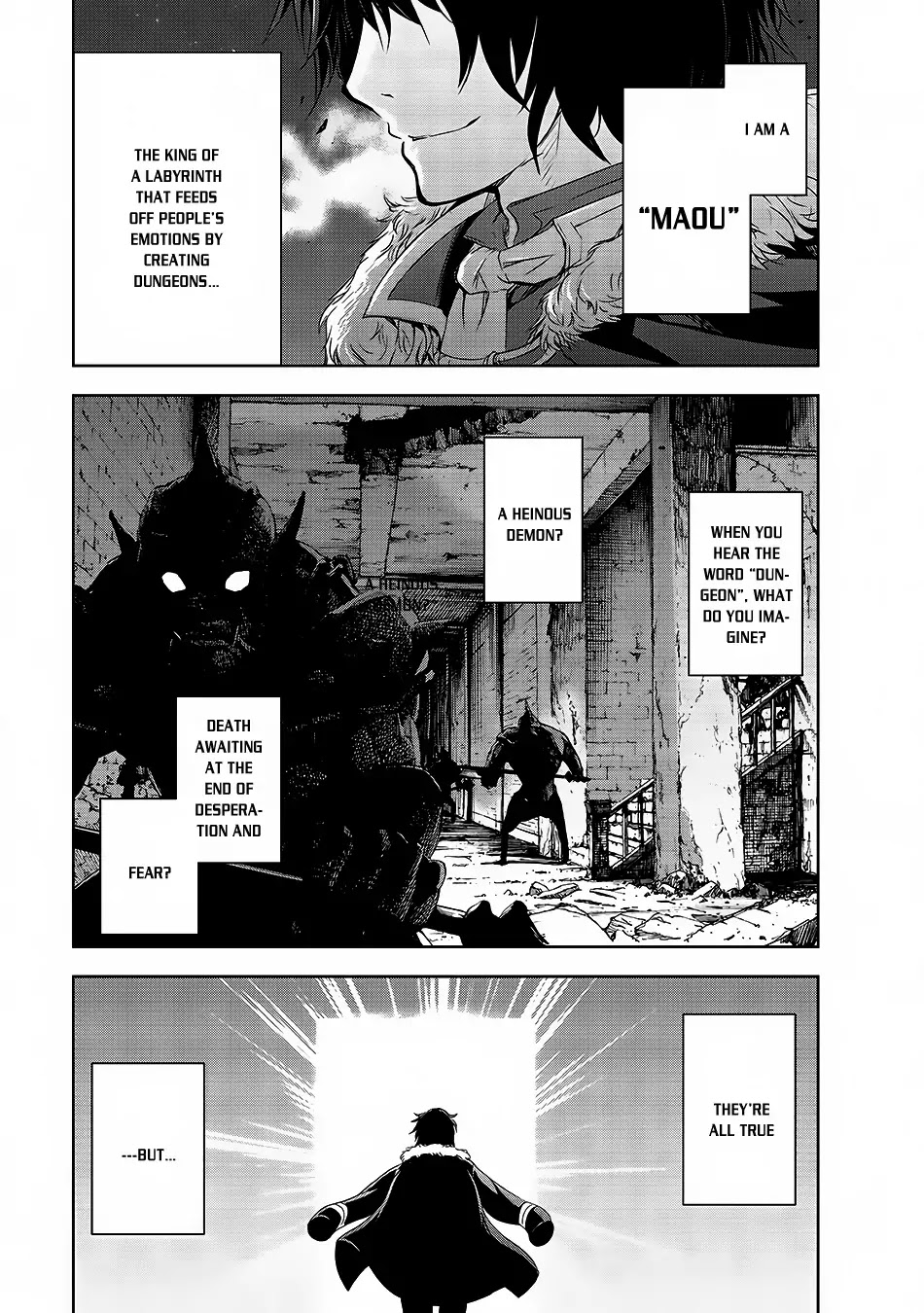 Maou-sama no Machizukuri! ~Saikyou no Dungeon wa Kindai Toshi~ Chapter 1 - Page 1