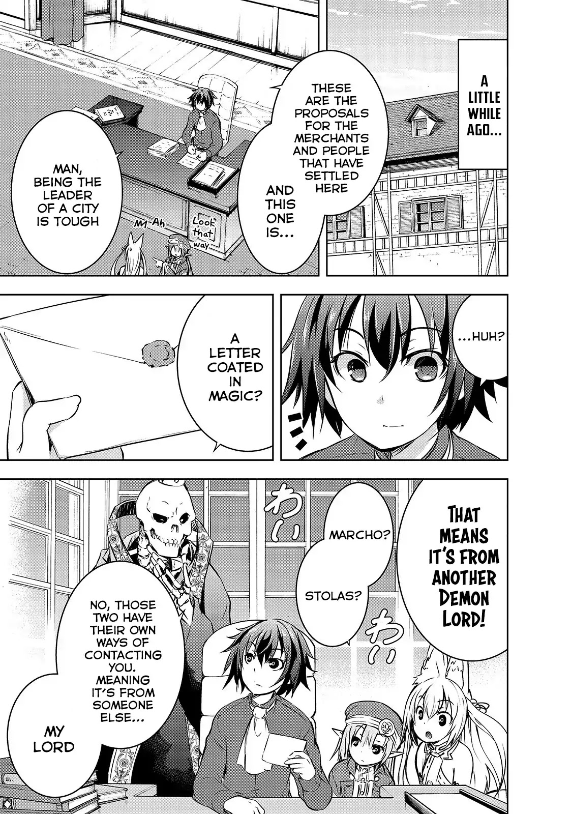 Maou-sama no Machizukuri! ~Saikyou no Dungeon wa Kindai Toshi~ Chapter 17 - Page 1
