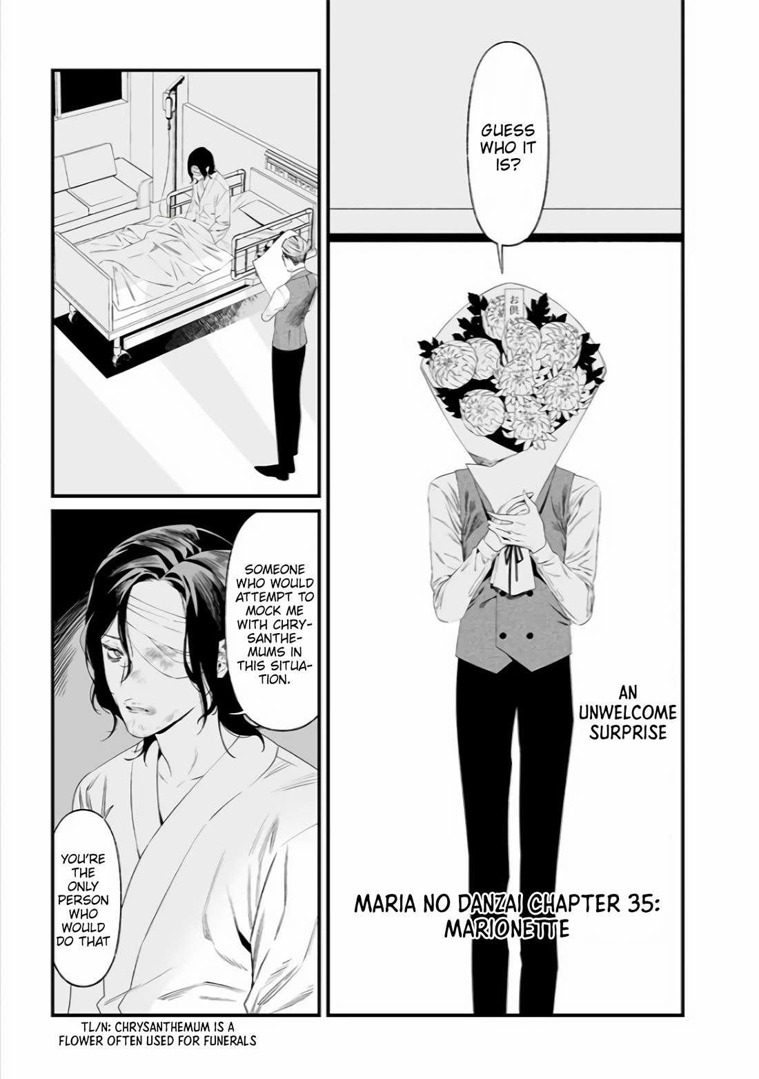 Maria no Danzai Chapter 35 - Page 1