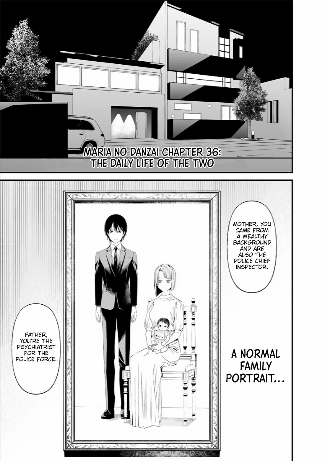 Maria no Danzai Chapter 36 - Page 1