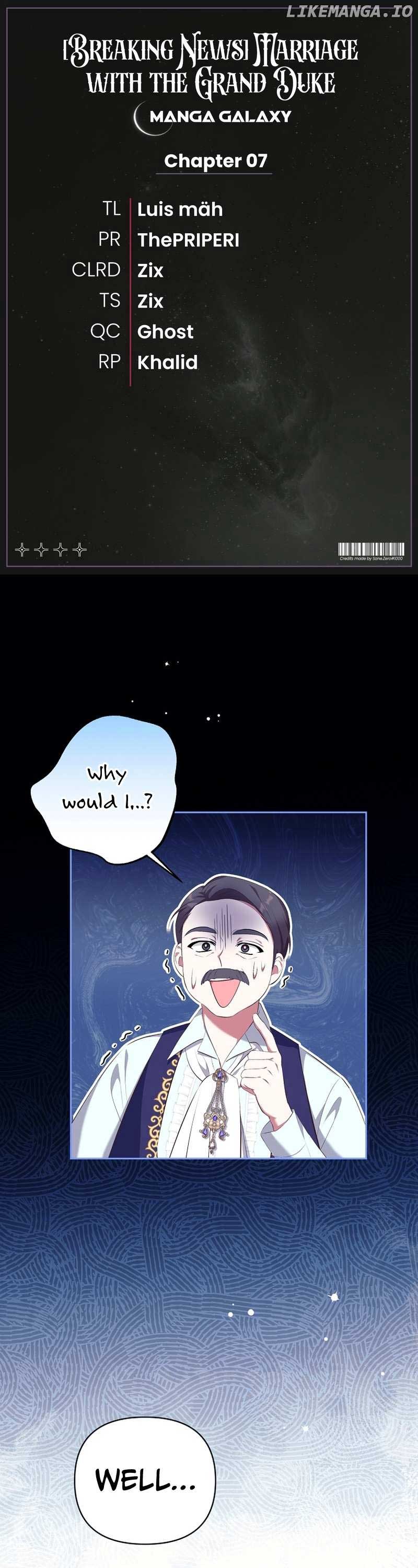 Marriage With the Archduke, I Know Now Chapter 7 - Page 0