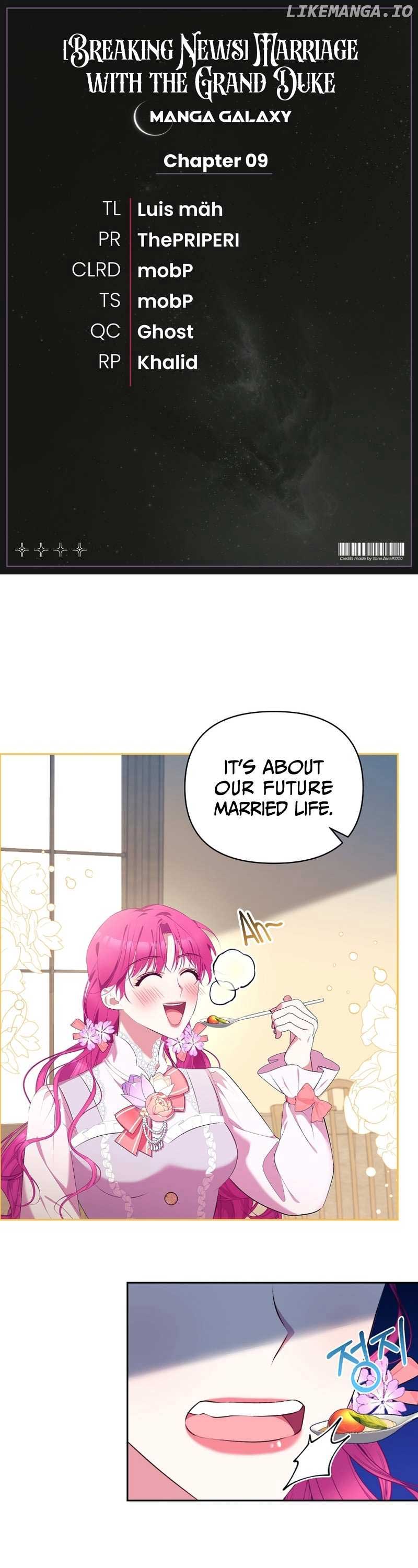 Marriage With the Archduke, I Know Now Chapter 9 - Page 0