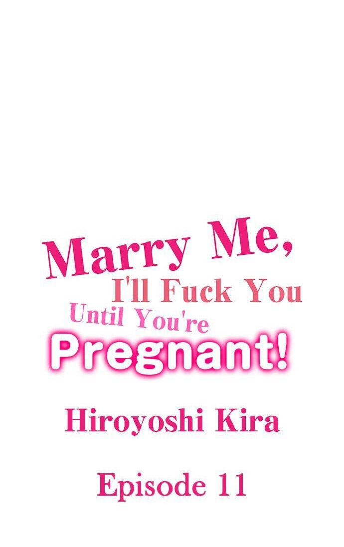 Marry Me, I’ll Fuck You Until You’re Pregnant! Chapter 11 - Page 1