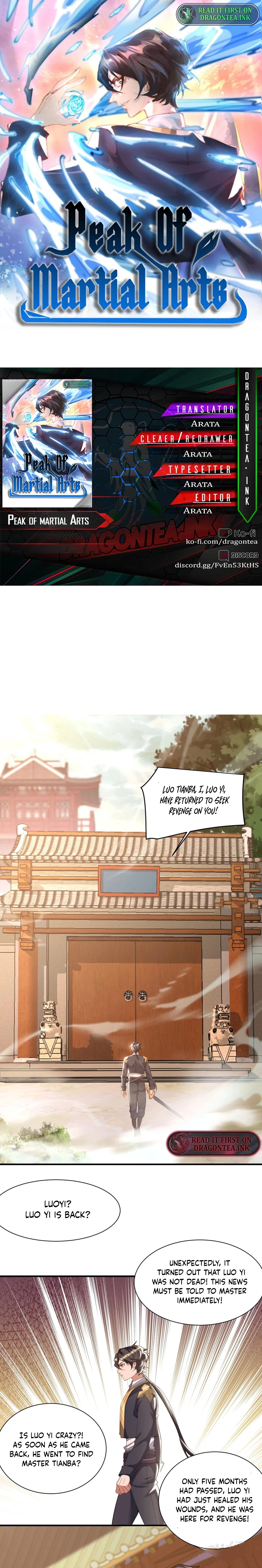 Martial Arts Peak Chapter 30 - Page 1