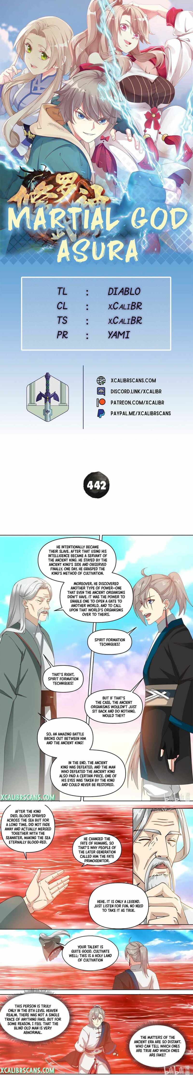 Martial God Asura Chapter 442 - Page 1