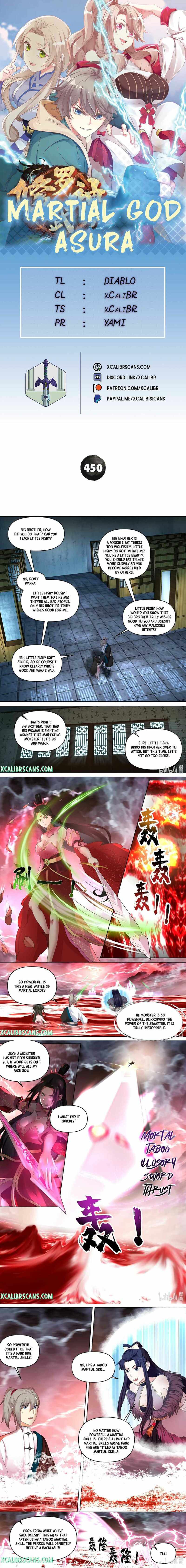 Martial God Asura Chapter 450 - Page 1