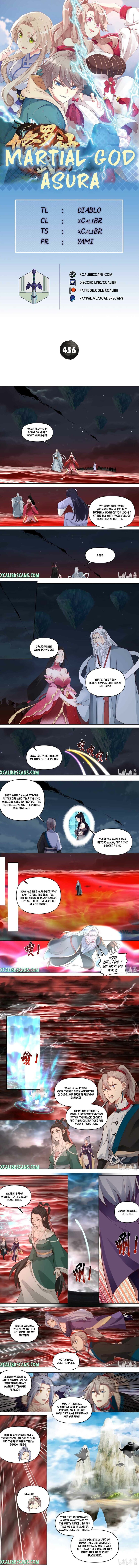 Martial God Asura Chapter 456 - Page 1