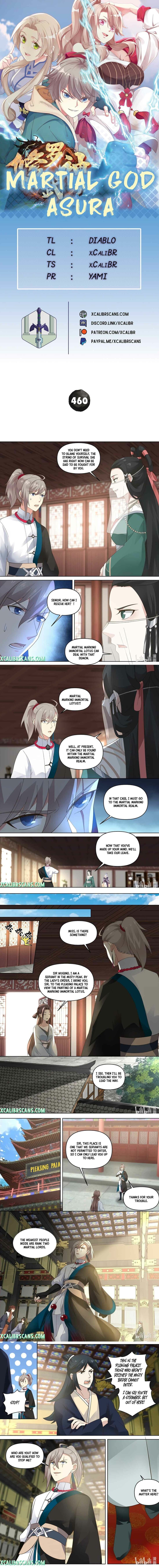 Martial God Asura Chapter 460 - Page 1