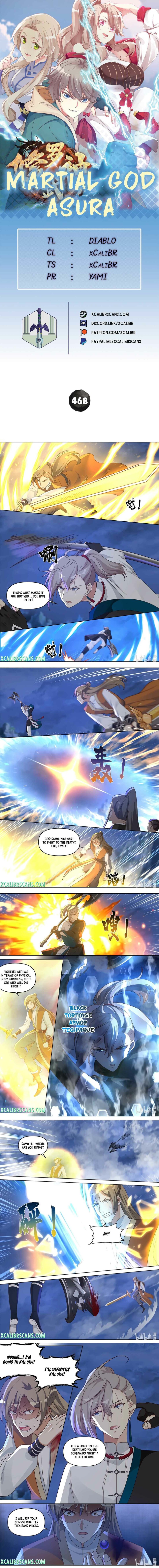 Martial God Asura Chapter 468 - Page 1