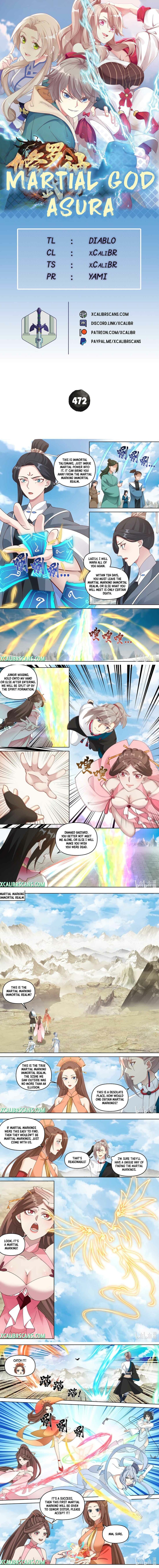 Martial God Asura Chapter 472 - Page 1
