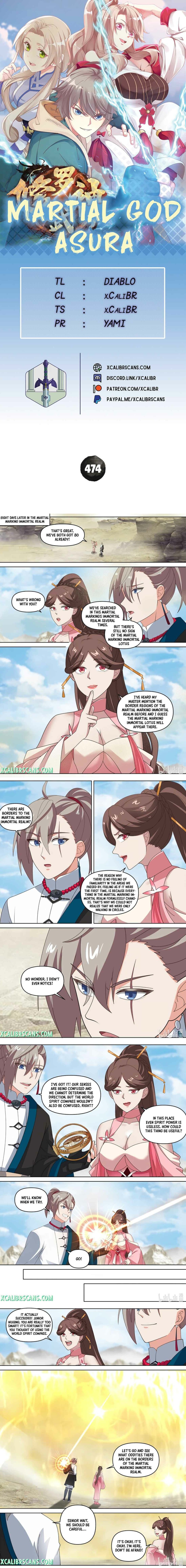 Martial God Asura Chapter 474 - Page 1