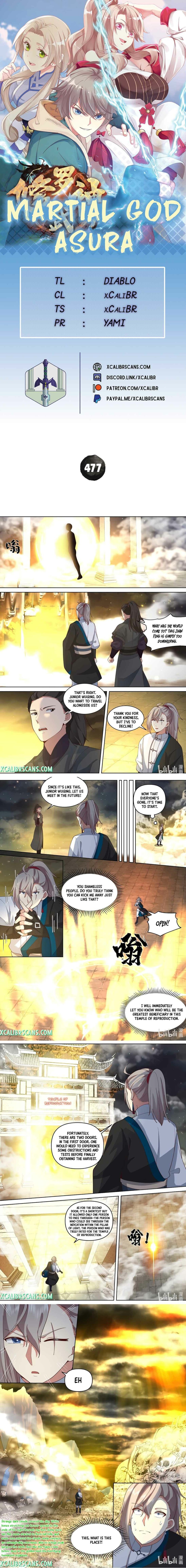 Martial God Asura Chapter 477 - Page 1