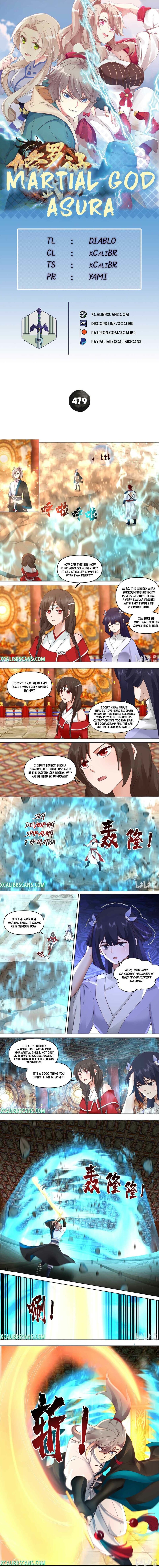 Martial God Asura Chapter 479 - Page 1