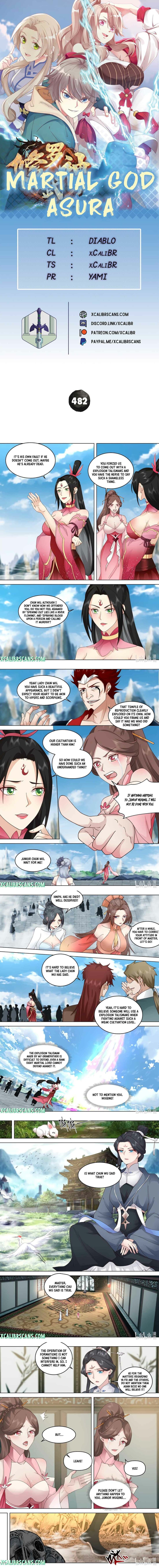 Martial God Asura Chapter 482 - Page 1