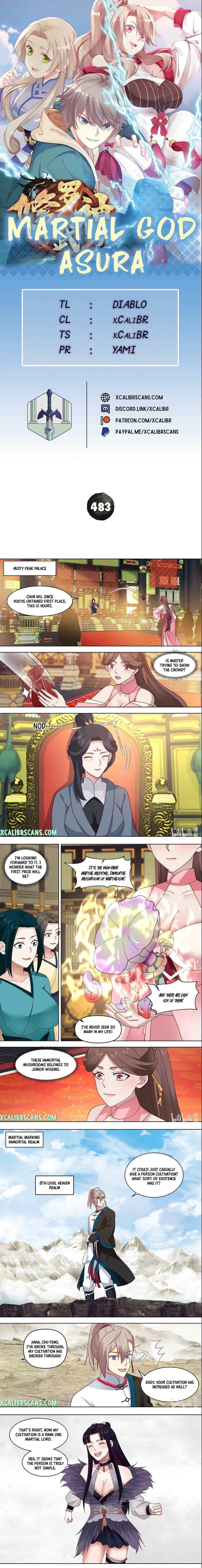 Martial God Asura Chapter 483 - Page 1