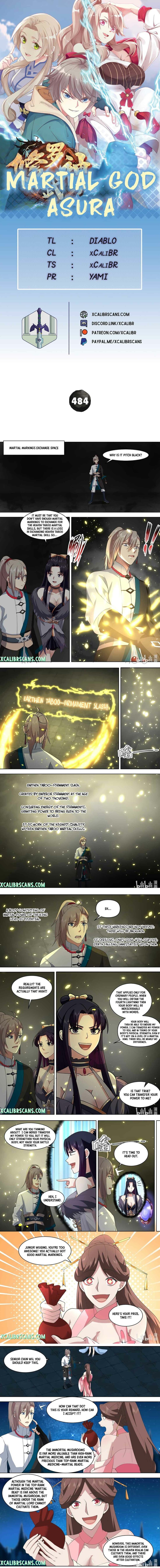 Martial God Asura Chapter 484 - Page 1