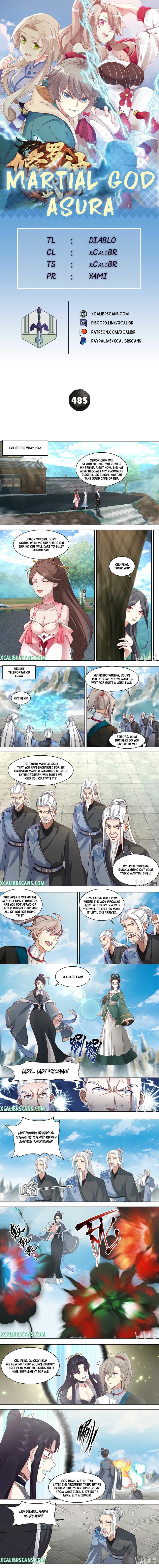 Martial God Asura Chapter 485 - Page 1
