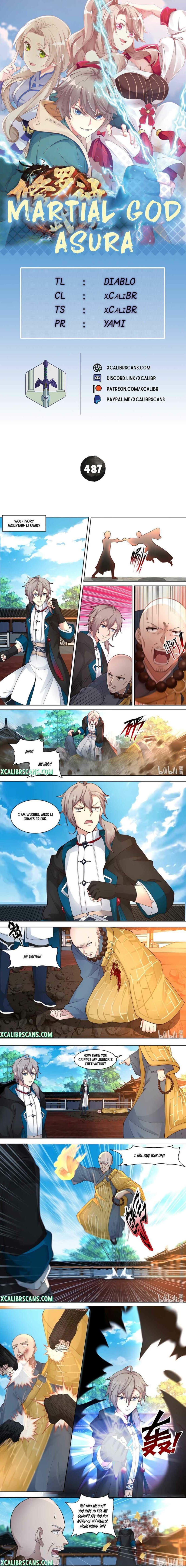 Martial God Asura Chapter 487 - Page 1