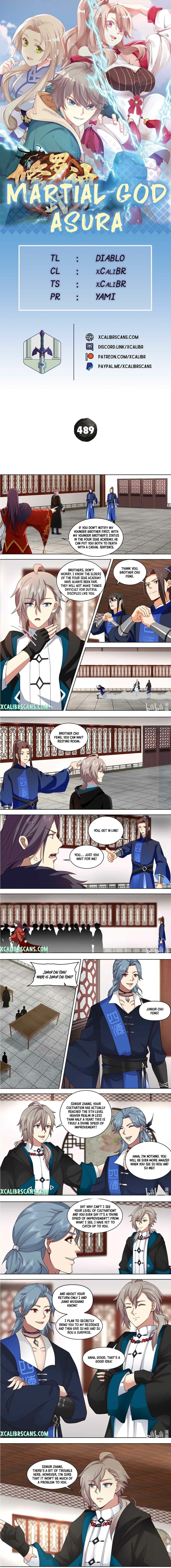 Martial God Asura Chapter 489 - Page 1