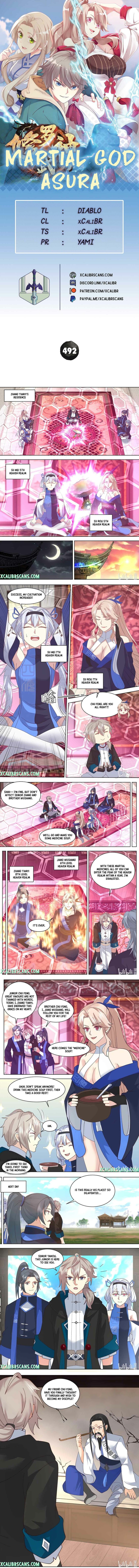 Martial God Asura Chapter 492 - Page 1