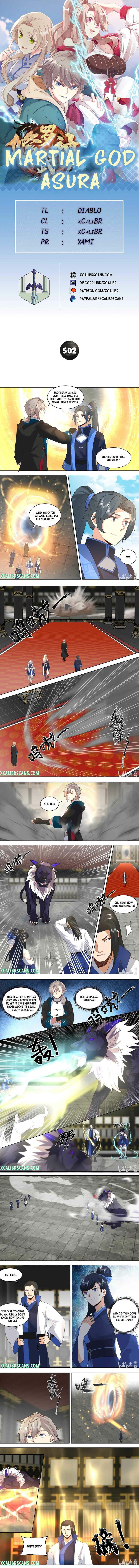 Martial God Asura Chapter 502 - Page 1