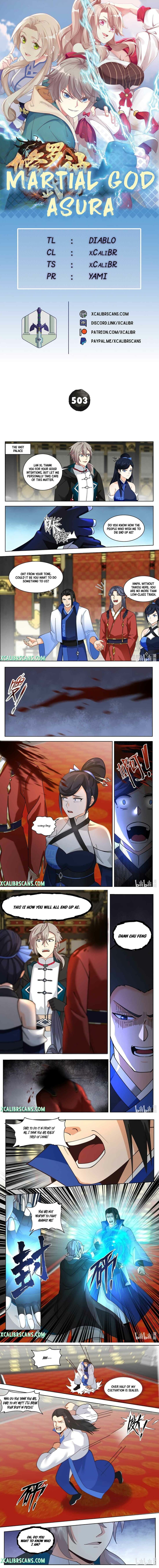 Martial God Asura Chapter 503 - Page 1