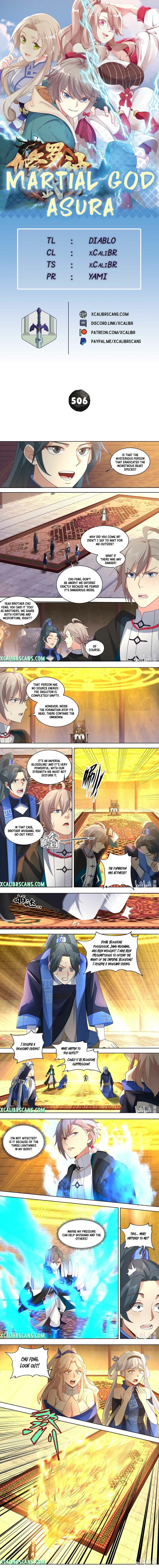 Martial God Asura Chapter 506 - Page 1