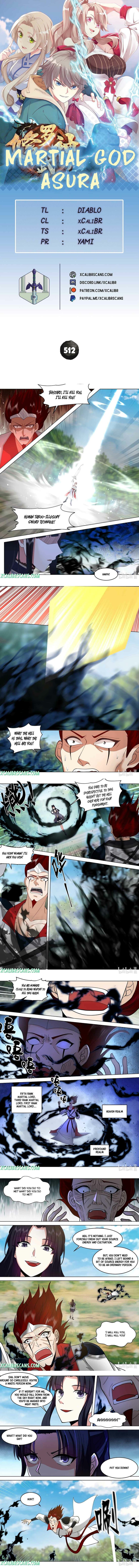 Martial God Asura Chapter 512 - Page 1