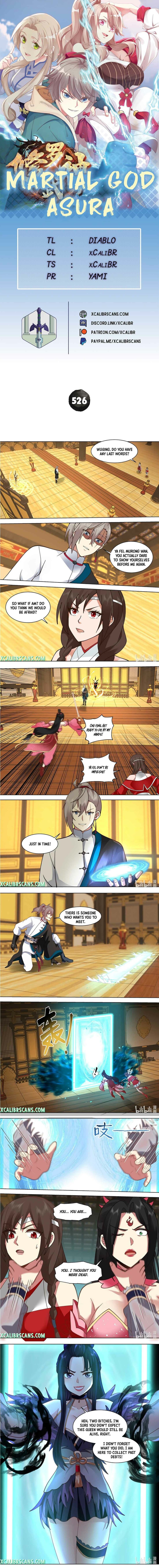 Martial God Asura Chapter 526 - Page 1