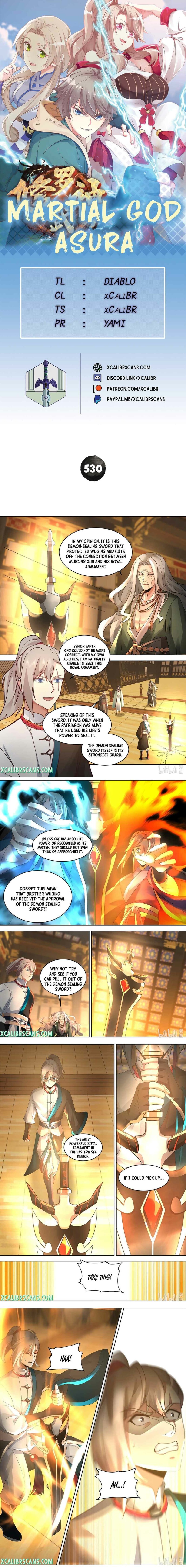 Martial God Asura Chapter 530 - Page 1