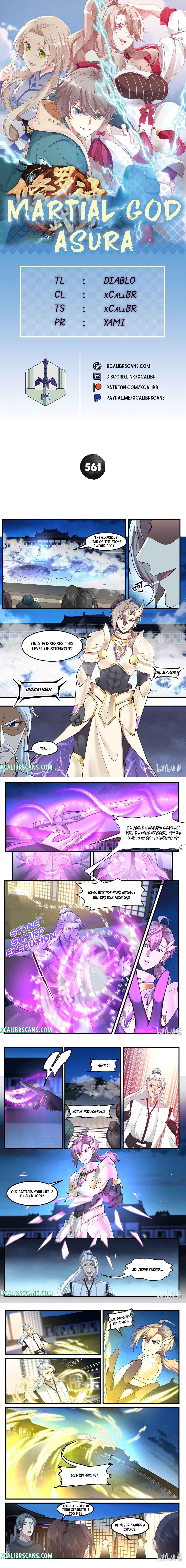 Martial God Asura Chapter 561 - Page 1