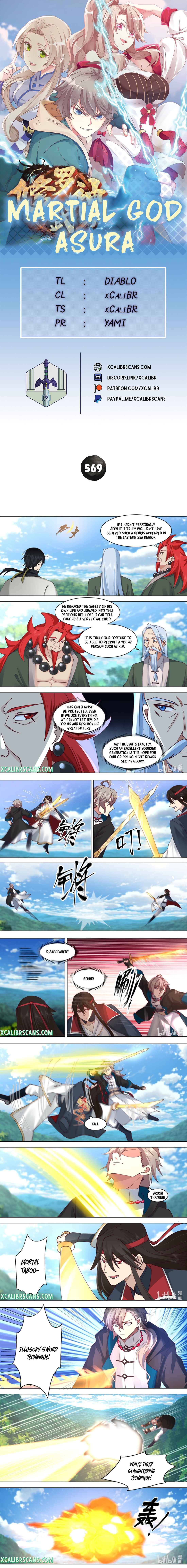 Martial God Asura Chapter 569 - Page 1