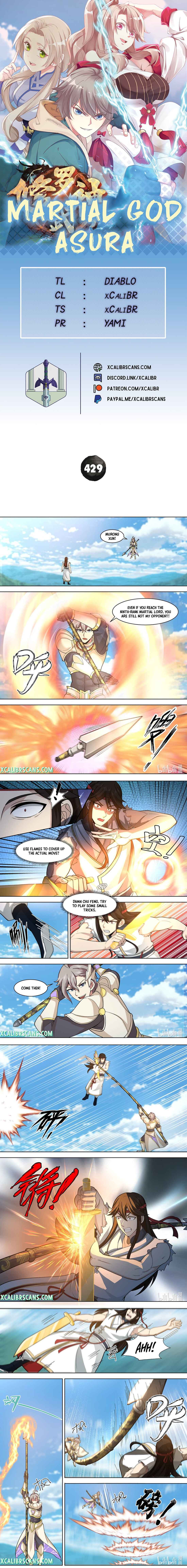 Martial God Asura Chapter 572 - Page 1