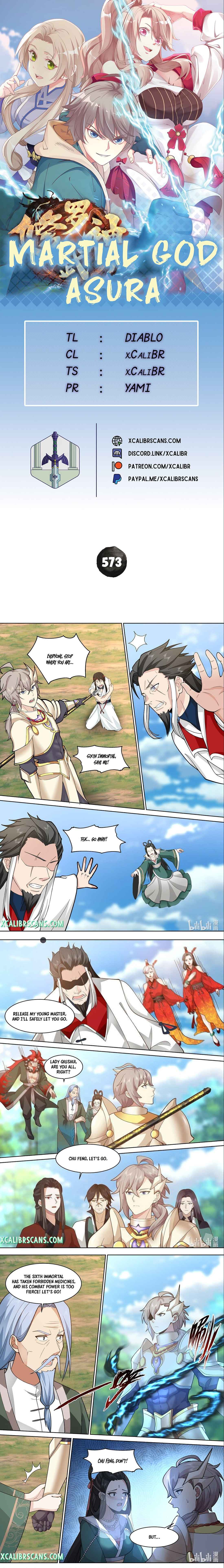 Martial God Asura Chapter 573 - Page 1