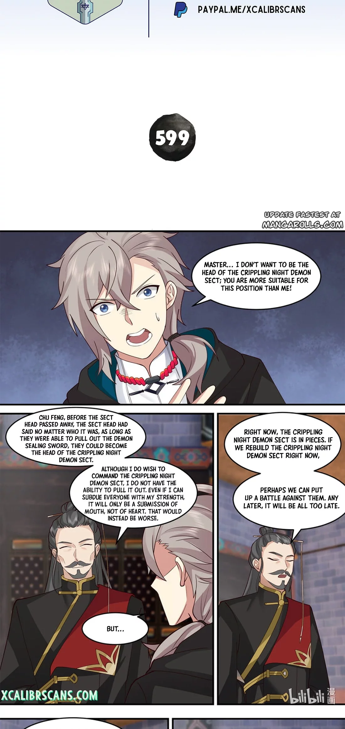 Martial God Asura Chapter 599 - Page 2