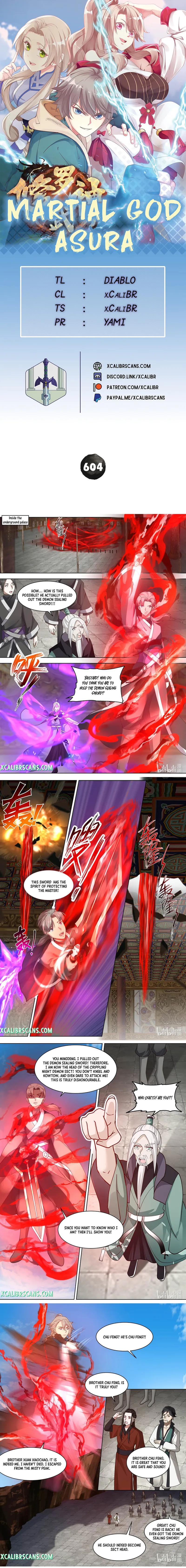 Martial God Asura Chapter 604 - Page 1