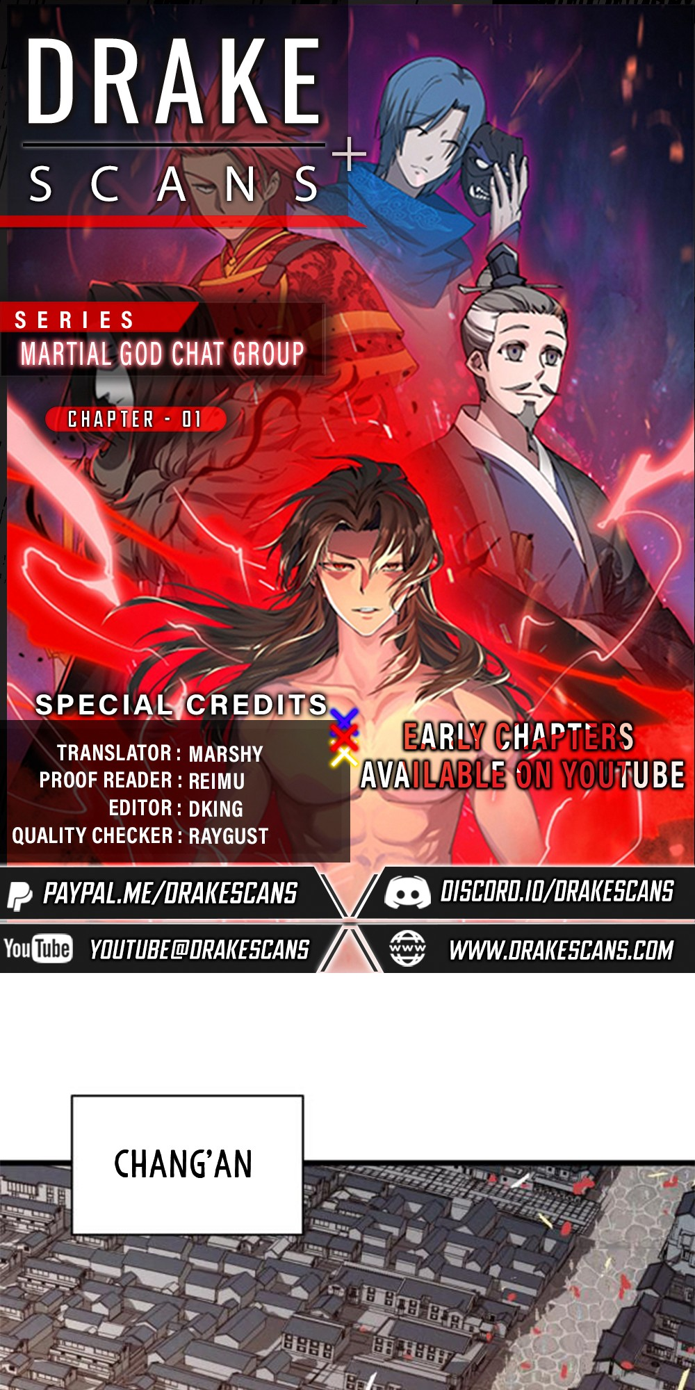 Martial God Chat Group Chapter 1 - Page 1