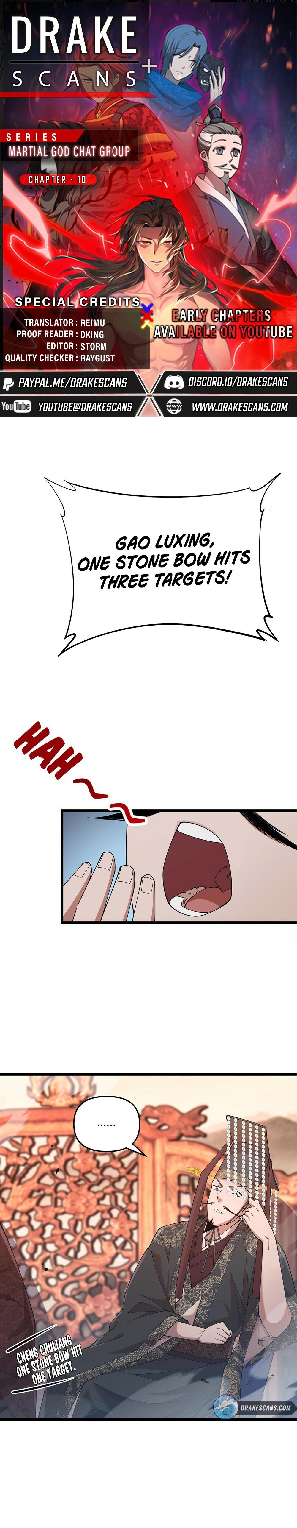 Martial God Chat Group Chapter 10 - Page 1