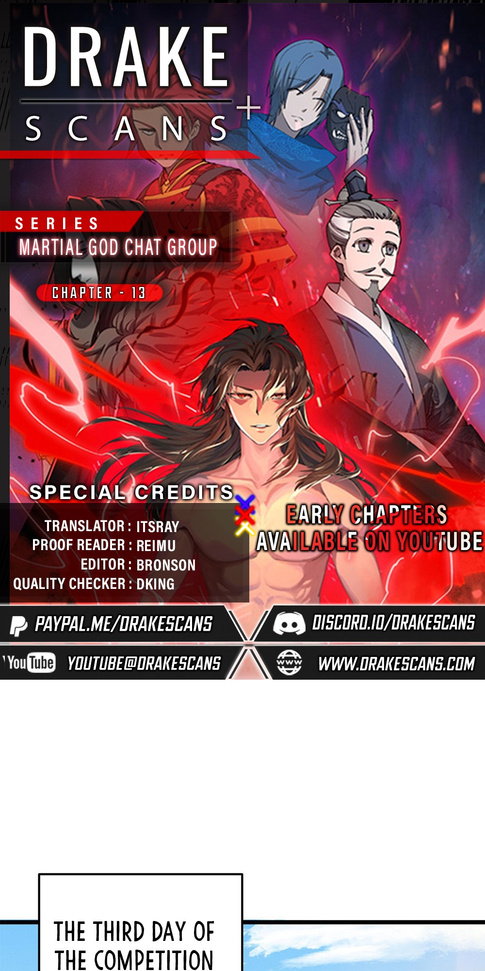 Martial God Chat Group Chapter 13 - Page 1