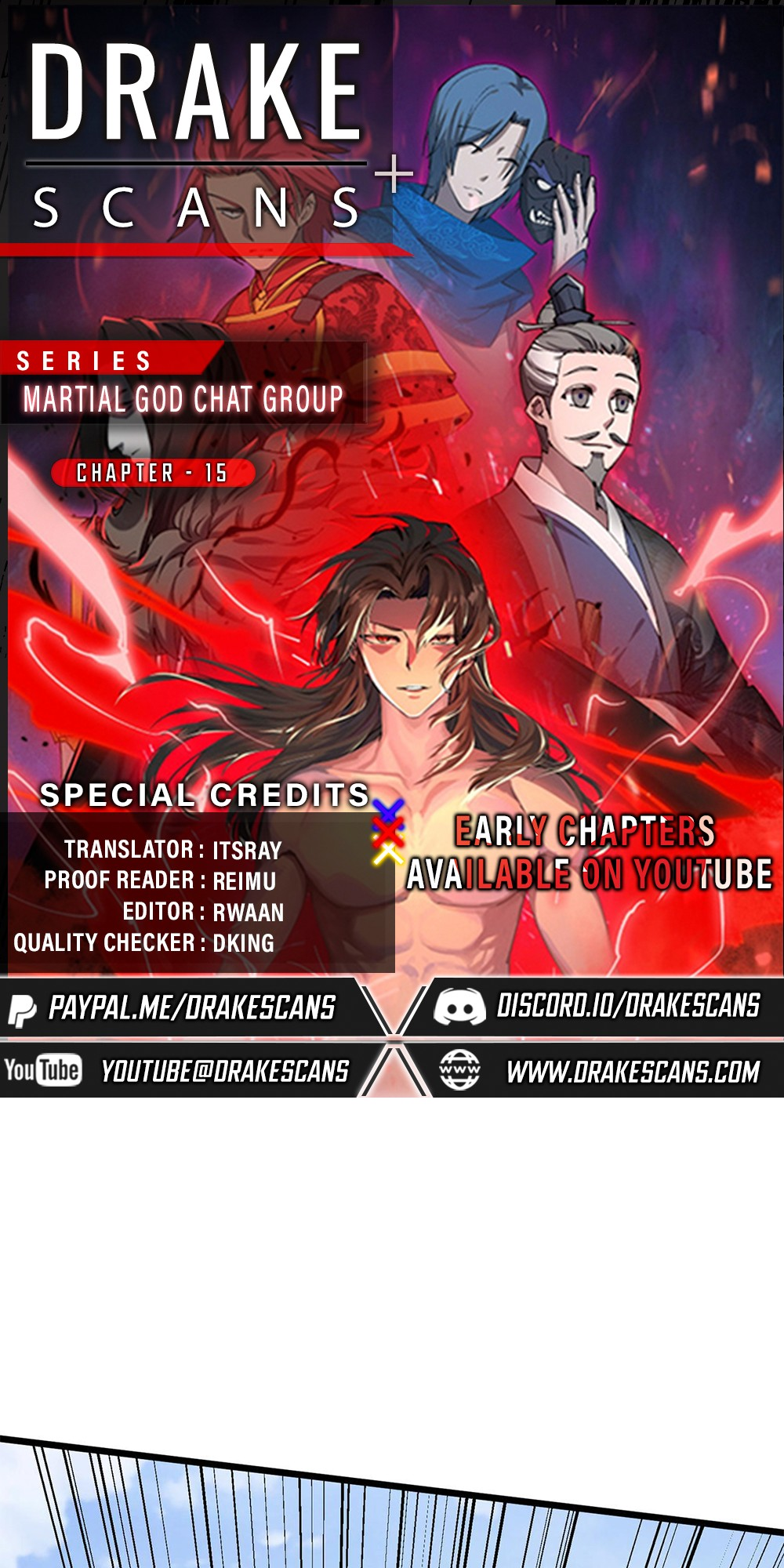 Martial God Chat Group Chapter 15 - Page 1