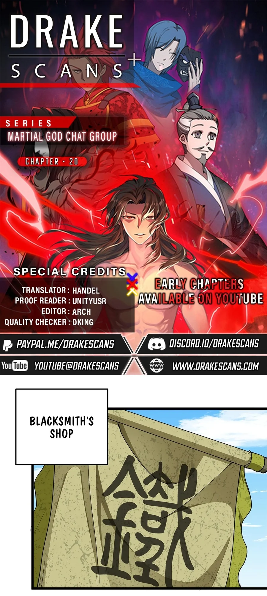 Martial God Chat Group Chapter 20 - Page 1