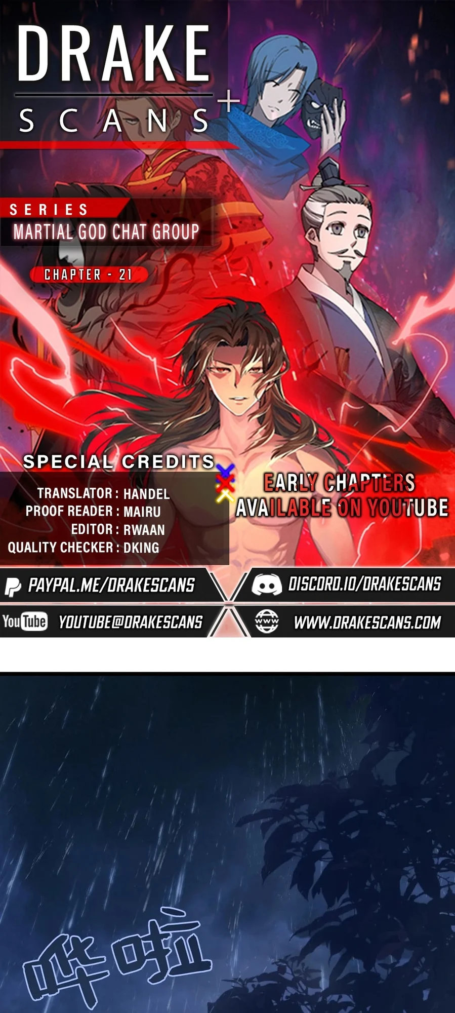 Martial God Chat Group Chapter 21 - Page 1